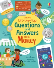 Lift-The-Flap Questions and Answers About Money Hardcover  by Lara Bryan
