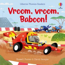Phonics Readers: Vroom, Vroom, Baboon! by Russell Punter